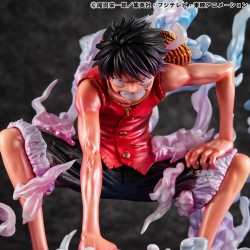 ONE PIECE - Monkey D. Luffy Gear 2 Limited Edition P.O.P. Megahouse PVC Figure 19 cm
