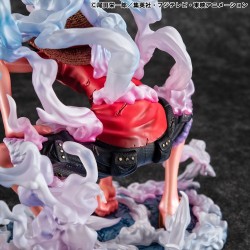 ONE PIECE - Monkey D. Luffy Gear 2 Limited Edition P.O.P. Megahouse PVC Figure 19 cm