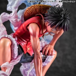 ONE PIECE - Monkey D. Luffy Gear 2 Limited Edition P.O.P. Megahouse PVC Figure 19 cm