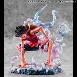 ONE PIECE - Monkey D. Luffy Gear 2 Limited Edition P.O.P. Megahouse PVC Figure 19 cm