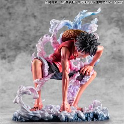 ONE PIECE - Monkey D. Luffy Gear 2 Limited Edition P.O.P. Megahouse PVC Figure 19 cm