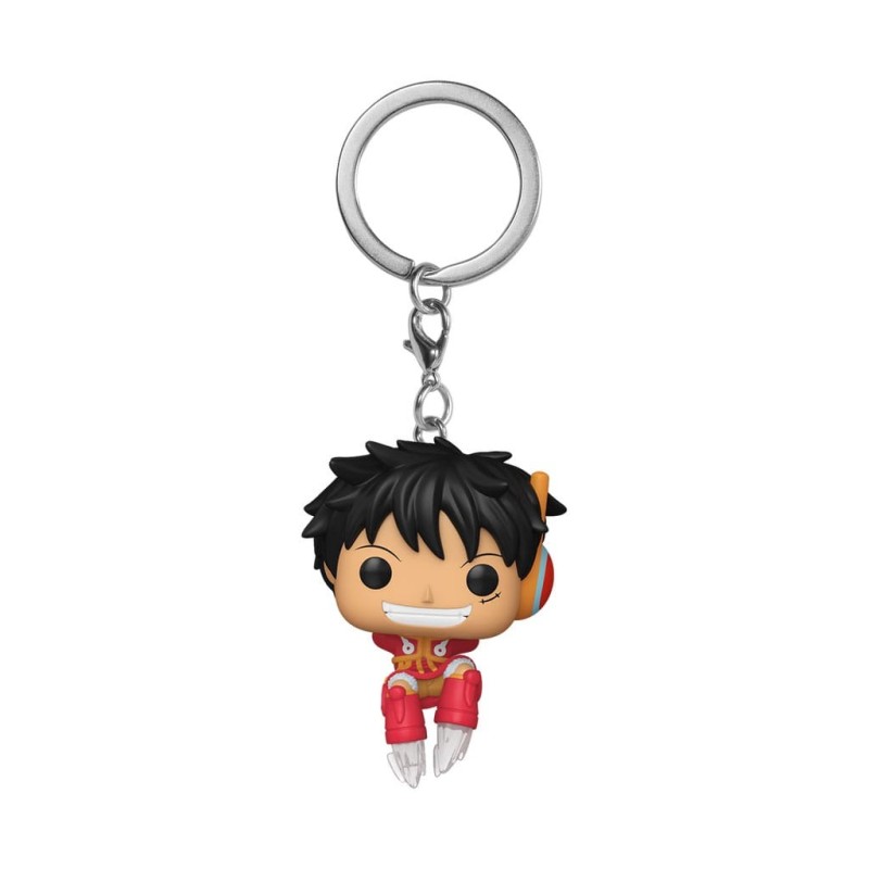 ONE PIECE - Luffy (Egghead) Funko Pop Keychains 4 cm