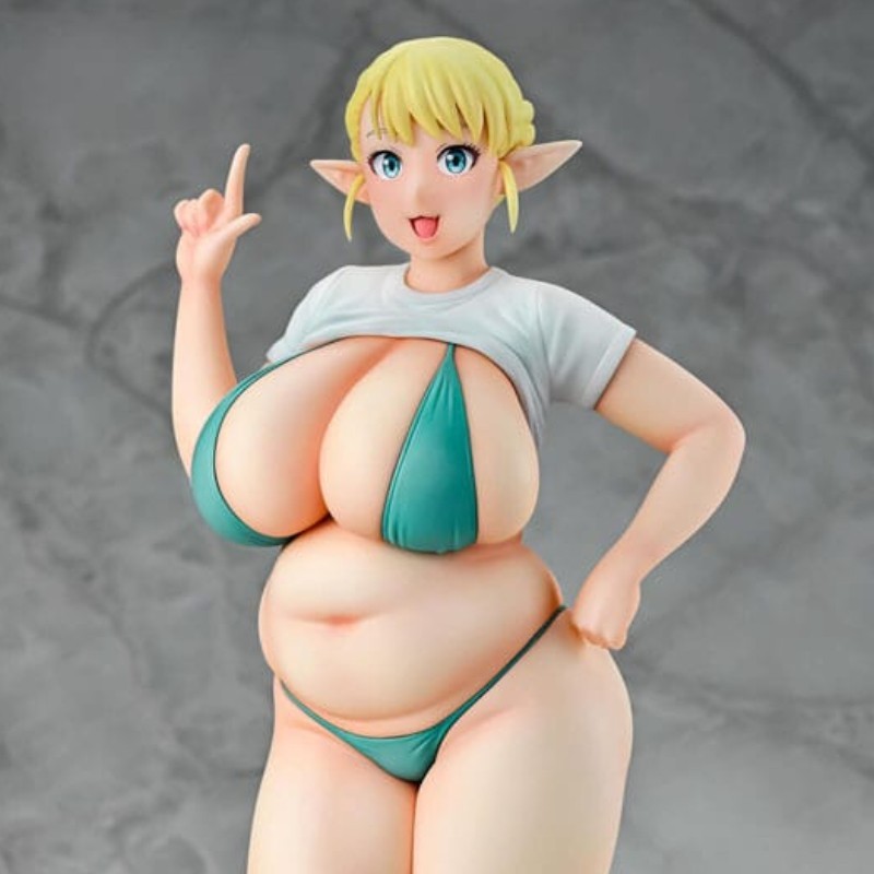 PLUS-SIZED ELF - Elfuda 1/7 Q-Six PVC Figure 26 cm