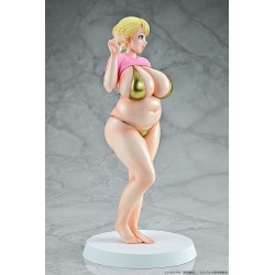 PLUS-SIZED ELF - Elfuda Gold Ver. 1/7 Q-Six PVC Figure 26 cm