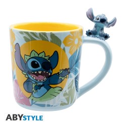 DISNEY - Mug 3D handle - Hawaiian Stitch 460 ml