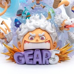 ONE PIECE - Monkey D.Luffy Gear 5 Special Diorama S.H. Figuarts World Collectable Figure Premium Bandai 21 cm