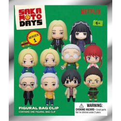 SAKAMOTO DAYS - 3D PVC Bag Clip Series 1 (1 clip casuale)