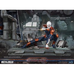 METAL GEAR SOLID - Cyborg Ninja Gray Fox Statue First 4 Figures PVC Figure 41 cm