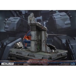 METAL GEAR SOLID - Cyborg Ninja Gray Fox Statue First 4 Figures PVC Figure 41 cm