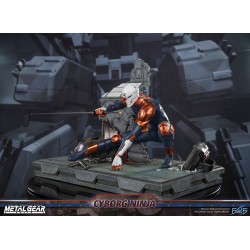 METAL GEAR SOLID - Cyborg Ninja Gray Fox Statue First 4 Figures PVC Figure 41 cm