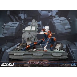 METAL GEAR SOLID - Cyborg Ninja Gray Fox Statue First 4 Figures PVC Figure 41 cm