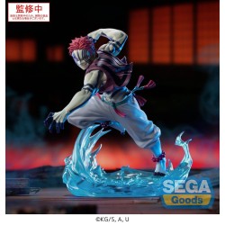 DEMON SLAYER: KIMETSU NO YAIBA - Akaza Xross Link Anime Sega PVC Figure 14 cm
