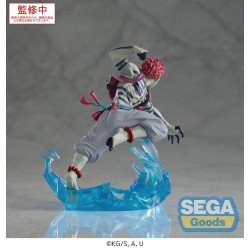 DEMON SLAYER: KIMETSU NO YAIBA - Akaza Xross Link Anime Sega PVC Figure 14 cm