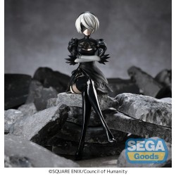 NIER:AUTOMATA VER1.1A - 2B PM Perching Sega PVC Figure 13 cm