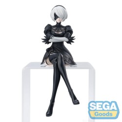 NIER:AUTOMATA VER1.1A - 2B PM Perching Sega PVC Figure 13 cm