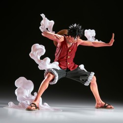 ONE PIECE - Monkey D. Luffy Maximatic Plus Banpresto PVC Figure 21 cm