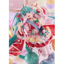 HATSUNE MIKU - Birthday 2021 Pretty Rabbit Ver. 1/7 Spiritale Square-Enix PVC Figure 21 cm