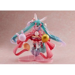 HATSUNE MIKU - Birthday 2021 Pretty Rabbit Ver. 1/7 Spiritale Square-Enix PVC Figure 21 cm