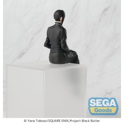 BLACK BUTLER: BOARDING SCHOOL ARC - Sebastian Michaelis PM Perching Sega PVC Figure 16 cm