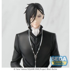 BLACK BUTLER: BOARDING SCHOOL ARC - Sebastian Michaelis PM Perching Sega PVC Figure 16 cm