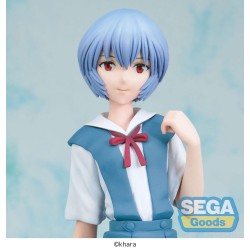 REBUILD OF EVANGELION - Rei Uniform Ver. Evangelion New Theatrical Edition High Premium Sega PVC Figure 20 cm