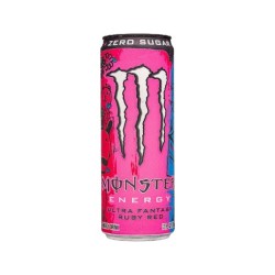 Monster Energy Ultra Fantasy Ruby Red 500 ml - Bibita energetica al pompelmo Zero Zuccheri