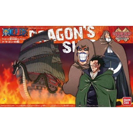 ONE PIECE - Dragon Ship - Armata dei rivoluzionari - Grand Ship Collection Bandai Model Kit