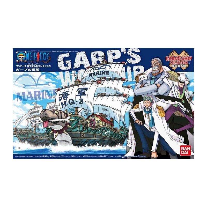 ONE PIECE - Garp Ship - Grand Ship Collection Bandai Model Kit