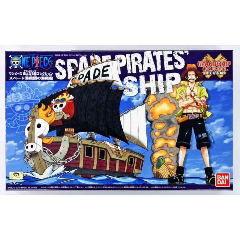 ONE PIECE - Spade Pirates - Ace - Grand Ship Collection Bandai Model Kit