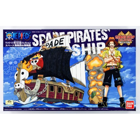 ONE PIECE - Spade Pirates - Ace - Grand Ship Collection Bandai Model Kit