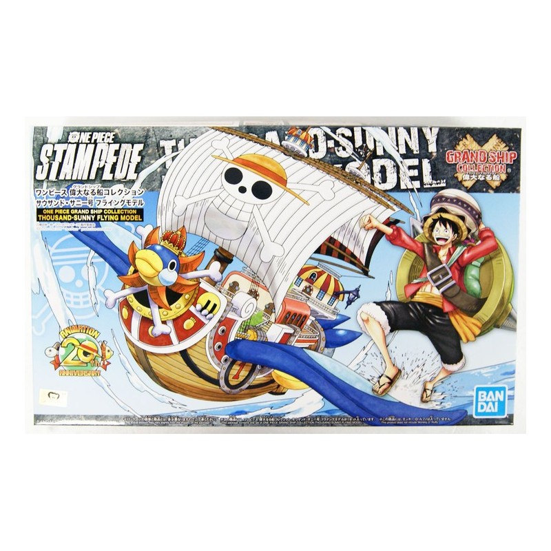 ONE PIECE STAMPEDE - Thousand Sunny - Grand Ship Collection Bandai Model Kit