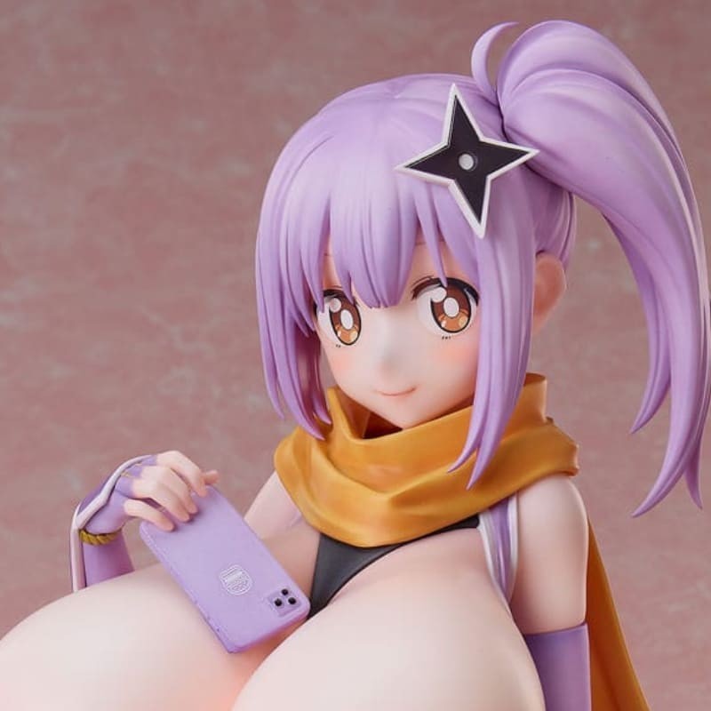 A NINJA AND AN ASSASSIN UNDER ONE ROOF - Satoko Kusagakure Huge-Breasted Ver. Maid 1/4 A Dimension PVC Figure 23 cm