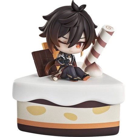GENSHIN IMPACT - Zhongli Wondrous Travels Series Chibi Figure 12 cm