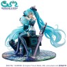 MOBILE SUIT GUNDAM X HATSUNE MIKU - Hatsune Miku x OO Gundam 45th Anniversary Lucrea Megahouse PVC Figure 17 cm