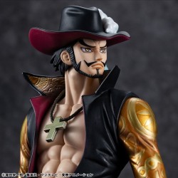 ONE PIECE - Hawk Eye Dracule Mihawk Ver. R P.O.P SA-MAXIMUM Megahouse PVC Figure 29 cm