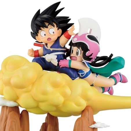DRAGON BALL Z - Son Goku & Chichi Fantastic Adventure 2 Ichibansho Bandai PVC Figure 15 cm