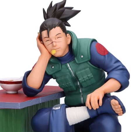 NARUTO 72 SERIES - Iruka Umino with ramen (Alternative version) Banpresto PVC Figure 13 cm