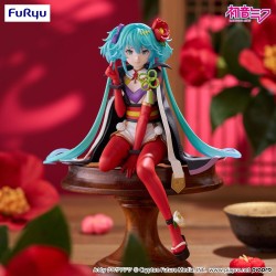 HATSUNE MIKU - Flower Fairy Camellia Noodle Stopper Furyu PVC Figure 15 cm