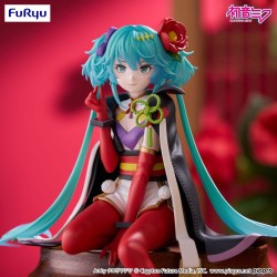 HATSUNE MIKU - Flower Fairy Camellia Noodle Stopper Furyu PVC Figure 15 cm