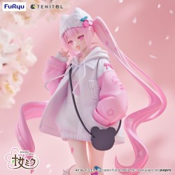 HATSUNE MIKU - Sakura Miku Cool Style [petit] Tenitol Furyu PVC Figure 19 cm