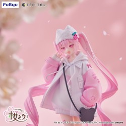 HATSUNE MIKU - Sakura Miku Cool Style [petit] Tenitol Furyu PVC Figure 19 cm