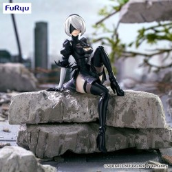 NIER: AUTOMATA VER1.1A - 2b YoRHa No.2 Type B Noodle Stopper Furyu PVC Figure 13 cm