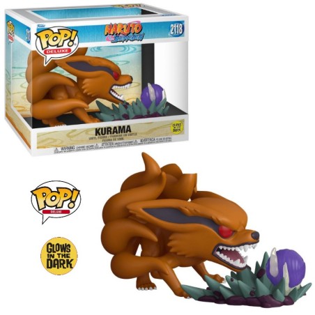 NARUTO SHIPPUDEN - Kurama GITD Deluxe Funko Pop 2118