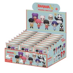 RANMA 1/2 - 3D PVC Bag Clip Series 1 (1 random clip)
