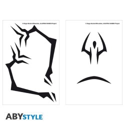 JUJUTSU KAISEN - Tatuaggi Tattoos 15x10cm