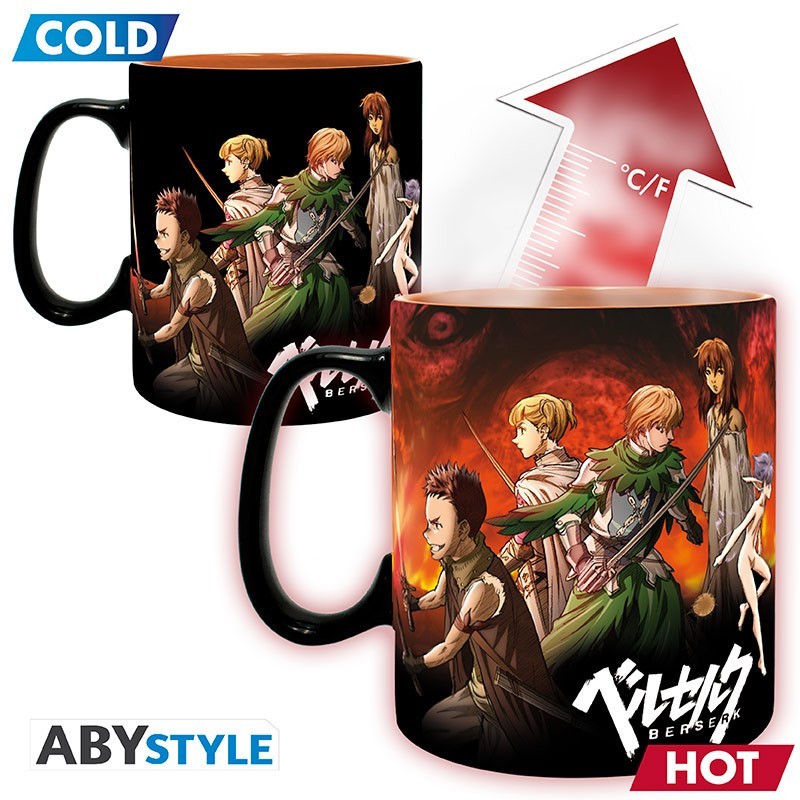 BERSERK - Mug Heat Change 460 ml (Tazza cambia colore con il calore)