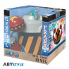 ONE PIECE -  Iron Pirate Franky shogun Tazza 3D con coperchio 450 ml