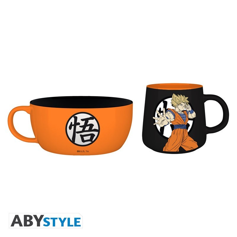 DRAGON BALL - Set per la colazione Tazza + Ciotola Goku