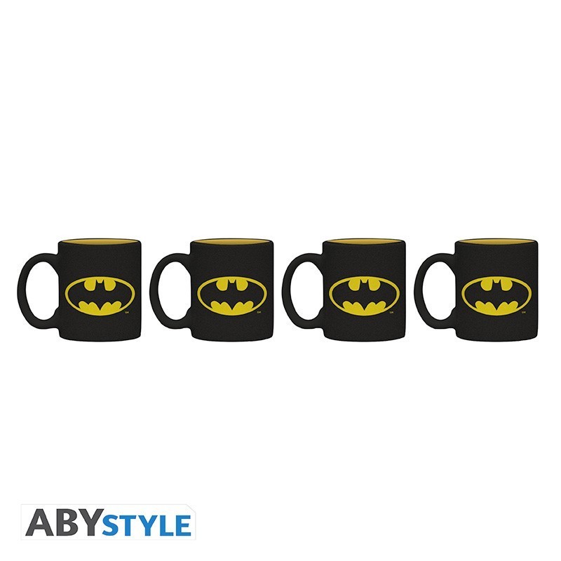 DC COMICS - Set 4 espresso mugs Batman Iconic