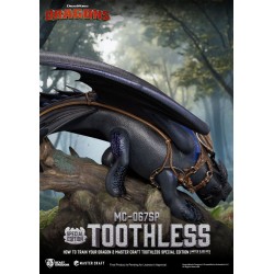 HOW TO TRAIN YOUR DRAGON - Toothless Master Craft Beast Kingdom Toys PVC Figure 38 cm